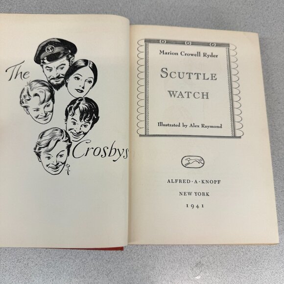 Scuttle Watch by Marion Dayton Crowell Ryder 1941 Hardcover Juvenile Fiction DJ - Picture 2 of 16